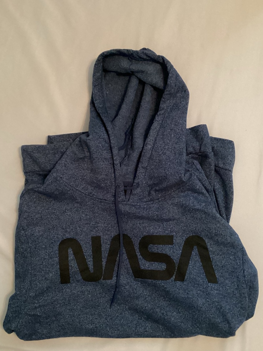 NASA Logo Aldrin Family Foundation Men’s Pullover Hooded Jacket Size XL